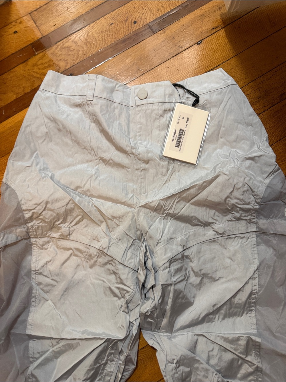 Kith Light Silver Utility Pants